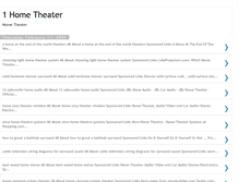 Tablet Screenshot of 1-home-theater.blogspot.com