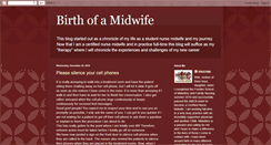 Desktop Screenshot of midwifebirth.blogspot.com