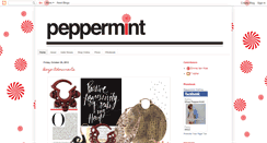 Desktop Screenshot of bepepperminty.blogspot.com