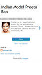 Mobile Screenshot of preetarao-indianmodel.blogspot.com