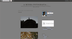 Desktop Screenshot of minha-fotografia.blogspot.com