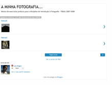 Tablet Screenshot of minha-fotografia.blogspot.com