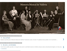 Tablet Screenshot of musicavaldivia.blogspot.com