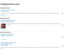 Tablet Screenshot of llajtaymantacom.blogspot.com