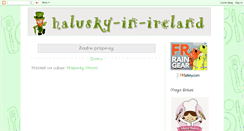 Desktop Screenshot of halusky-in-ireland.blogspot.com