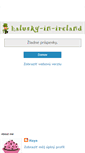 Mobile Screenshot of halusky-in-ireland.blogspot.com