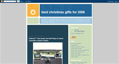 Desktop Screenshot of best-christmas-gifts-for-2006.blogspot.com