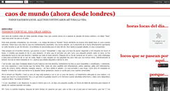 Desktop Screenshot of caosdemundo.blogspot.com