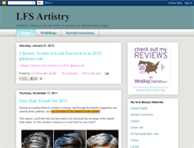Tablet Screenshot of lfsartistry.blogspot.com