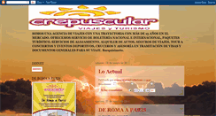 Desktop Screenshot of crepuscularviajesyturismo.blogspot.com