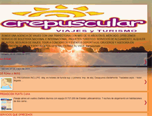 Tablet Screenshot of crepuscularviajesyturismo.blogspot.com