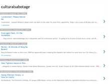 Tablet Screenshot of culturalsabotage.blogspot.com
