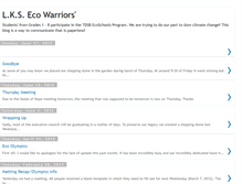 Tablet Screenshot of lksecowarriors.blogspot.com