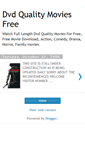 Mobile Screenshot of dvdqualitymovies1.blogspot.com