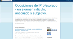 Desktop Screenshot of findelaoposicion.blogspot.com