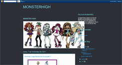 Desktop Screenshot of monsterhigh-paly.blogspot.com