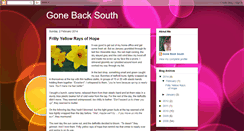 Desktop Screenshot of gone-back-south.blogspot.com