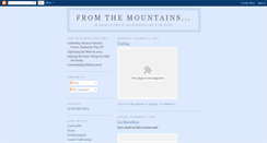 Desktop Screenshot of mountainlovers.blogspot.com