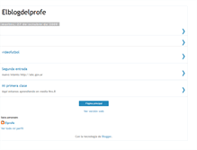 Tablet Screenshot of elmejorprofe.blogspot.com