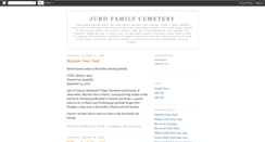 Desktop Screenshot of jurdcemetery.blogspot.com
