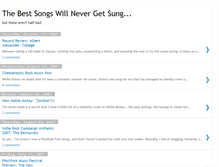 Tablet Screenshot of nevergetsung.blogspot.com