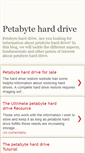 Mobile Screenshot of petabyteharddrive.blogspot.com