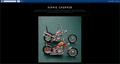 Desktop Screenshot of hippiechopper.blogspot.com