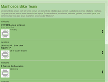 Tablet Screenshot of manhososbiketeam.blogspot.com