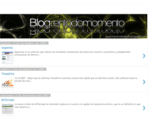 Tablet Screenshot of entodomomento.blogspot.com