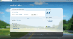 Desktop Screenshot of contestvalley.blogspot.com