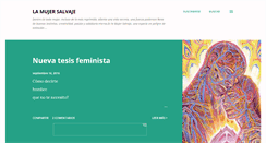 Desktop Screenshot of lamujersalvaje.blogspot.com