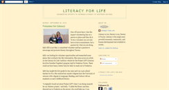 Desktop Screenshot of literacyforlifeaz.blogspot.com