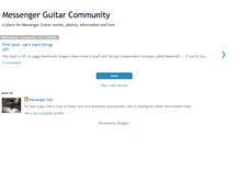 Tablet Screenshot of messengerguitar.blogspot.com
