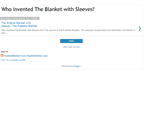 Tablet Screenshot of freedomblanket.blogspot.com