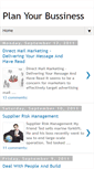 Mobile Screenshot of businessplanz.blogspot.com
