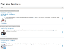 Tablet Screenshot of businessplanz.blogspot.com