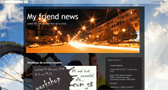 Desktop Screenshot of my-friend-news.blogspot.com