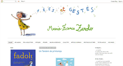 Desktop Screenshot of fees-et-geste.blogspot.com