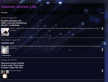Tablet Screenshot of glamouractresslife.blogspot.com