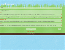 Tablet Screenshot of odesk-answer.blogspot.com