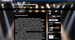 Desktop Screenshot of jscottentertainment.blogspot.com