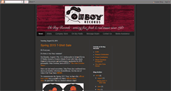 Desktop Screenshot of ohboyrecordsblog.blogspot.com