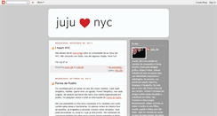 Desktop Screenshot of jujunyc.blogspot.com