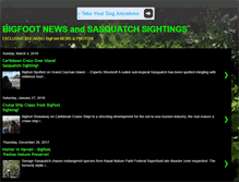 Tablet Screenshot of bigfootwatchnews.blogspot.com