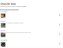 Tablet Screenshot of chocodeamor.blogspot.com