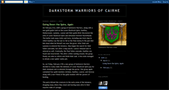 Desktop Screenshot of darkstormwarriors.blogspot.com