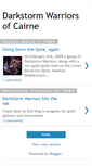 Mobile Screenshot of darkstormwarriors.blogspot.com