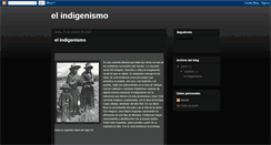 Desktop Screenshot of daniel-indigenismo.blogspot.com