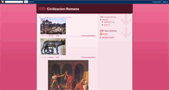 Desktop Screenshot of dessire-civilizacionromana.blogspot.com