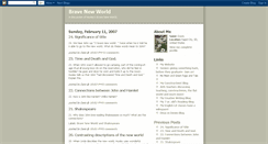 Desktop Screenshot of ahsbravenewworld.blogspot.com